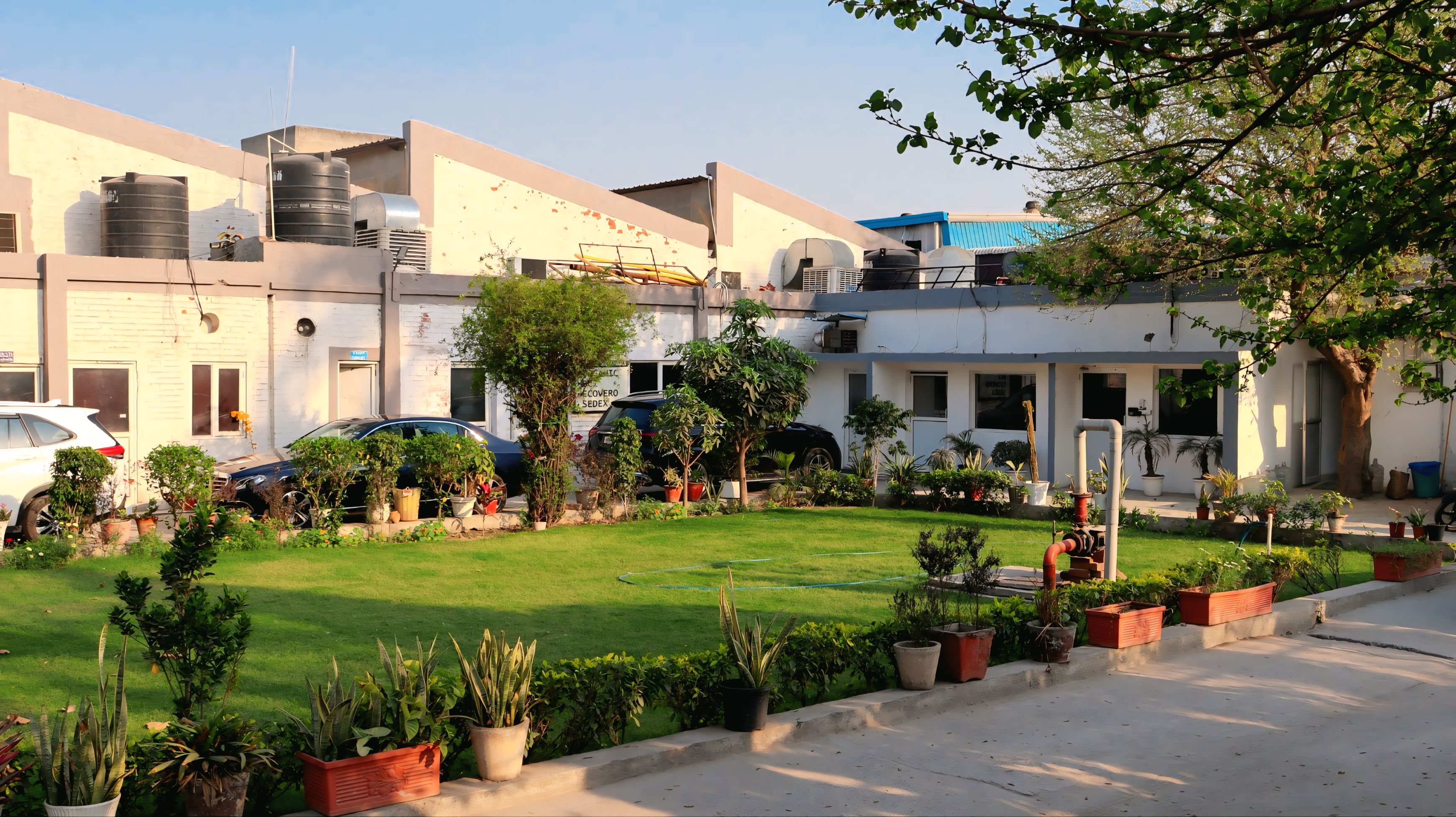 Modern garment factory